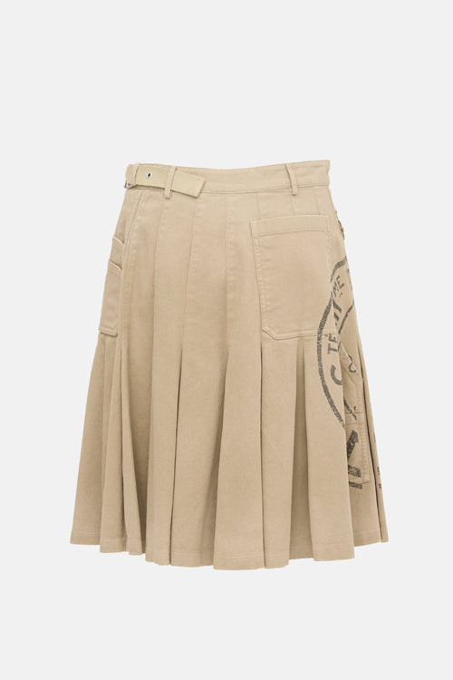 Dior Pre-Fall 2022 Asymmetrical Wrap Skirt