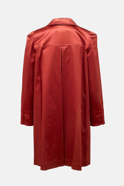 Dior Prêt-A-Porter Vintage Satin Coat