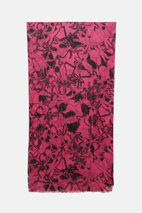 Dior Printed Rectangle Scarf