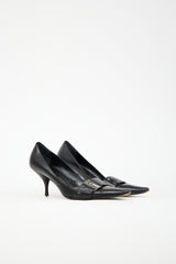 Dior Leather Logo Pump