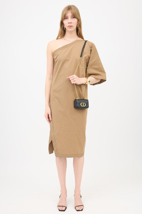 Dior Quilted Leather Micro Caro Bag