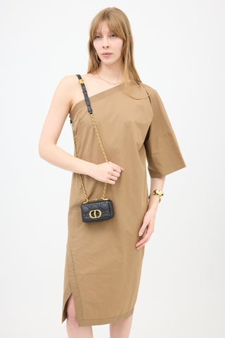 Dior Quilted Leather Micro Caro Bag