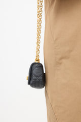 Dior Quilted Leather Micro Caro Bag