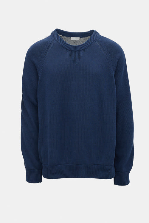 Dior Ribbed Oblique Insert Sweater