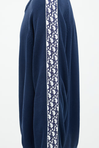 Dior Ribbed Oblique Insert Sweater