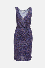 Dior Ruched Patterned Dress