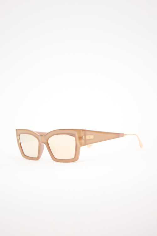 Dior S45SQ Rectangle Sunglasses