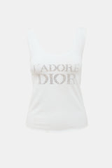 Dior SS 2002 J'Adore Dior Tank Top