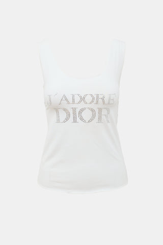 Dior SS 2002 J'Adore Dior Tank Top