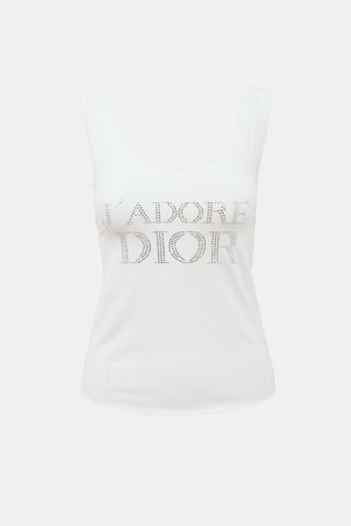 Dior SS 2002 J'Adore Dior Tank Top
