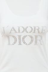 Dior SS 2002 J'Adore Dior Tank Top