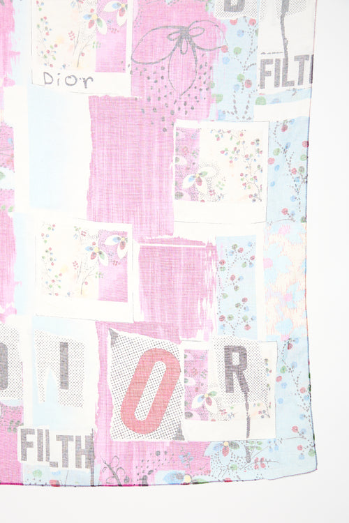 Dior SS 2003 Filth Scarf