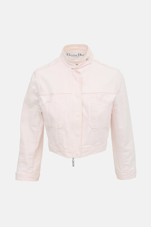 Dior SS 2007 Denim Cropped Jacket