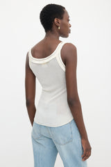 Dior SS 2006 Knit Lace Tank Top