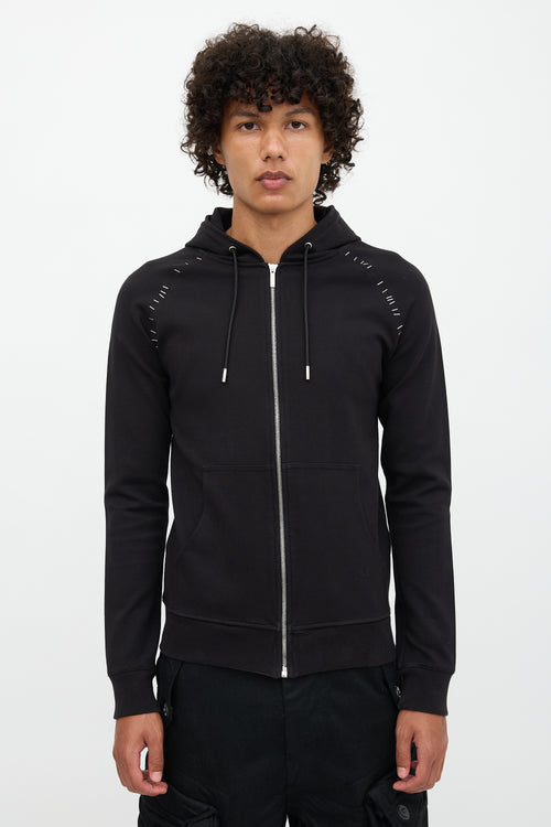 Dior SS 2017 Staple Zip Hoodie
