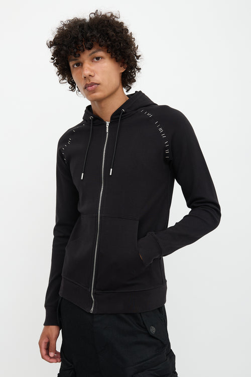 Dior SS 2017 Staple Zip Hoodie