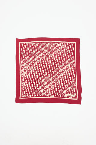 Dior Silk Oblique Printed Scarf
