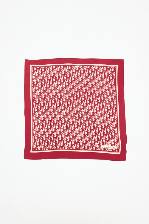 Dior Silk Oblique Printed Scarf