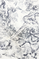Dior Silk Toile De Jouy Scarf Visor