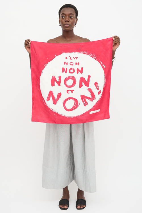 Dior Silk C'est Non Scarf
