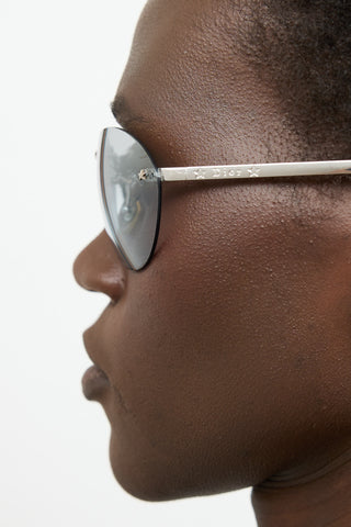 Dior YB714 Rimless Sunglasses