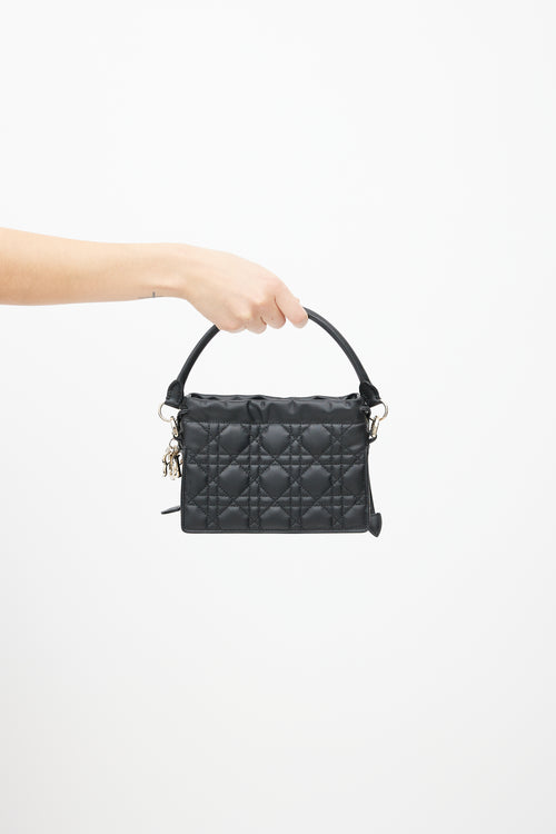 Dior Spring 2023 Black Lady Dior Mini Milly Crossbody Bag