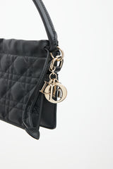 Dior Spring 2023 Black Lady Dior Mini Milly Crossbody Bag