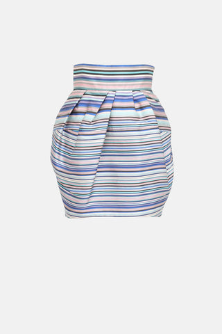 Dior 2010 Stripe Skirt
