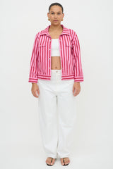 Dior Striped Denim Jacket