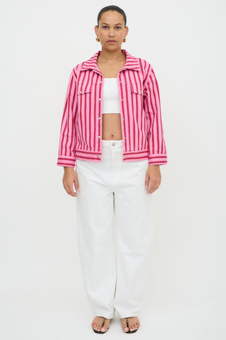 Dior Striped Denim Jacket