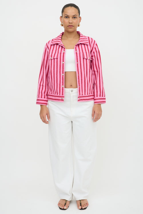 Dior Striped Denim Jacket