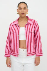 Dior Striped Denim Jacket