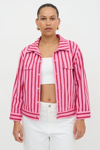 Dior Striped Denim Jacket