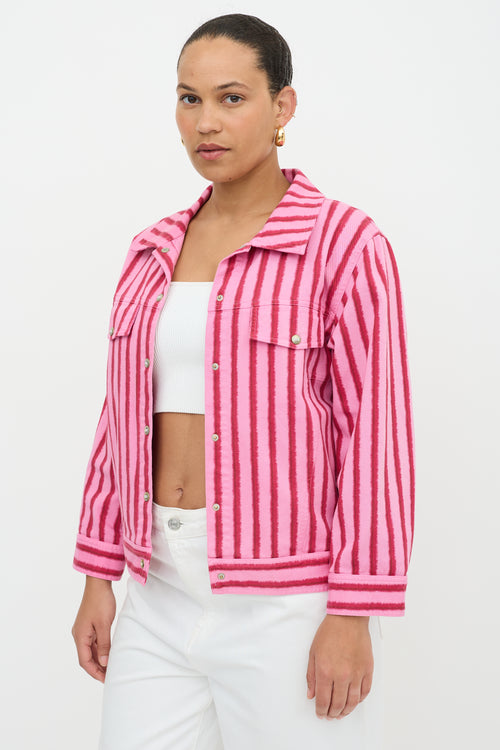Dior Striped Denim Jacket