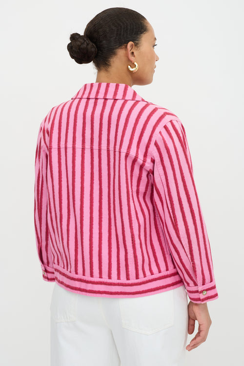 Dior Striped Denim Jacket