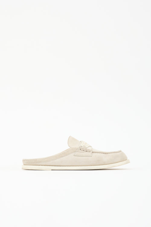 Dior Suede Boy Mule