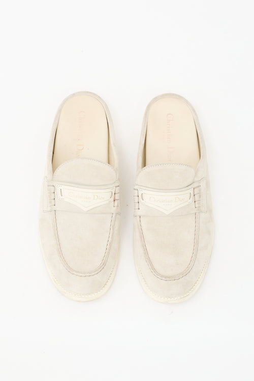 Dior Suede Boy Mule