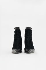 Dior SS 2004 'Hardcore' Suede & Leather Boot