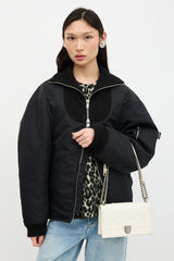 Dior Textured Patent Leather Diorama Bag