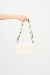 Dior Textured Patent Leather Diorama Bag