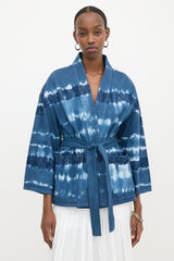 Dior Tie Dye Wrap Jacket