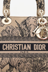 Dior Toile De Jouy Small Book Tote Bag
