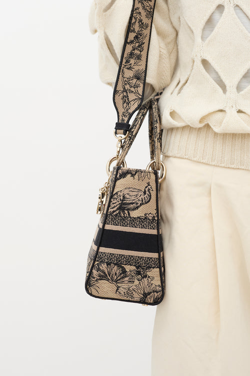 Dior Toile De Jouy Small Book Tote Bag