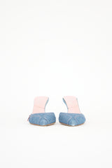Dior Vintage Denim Mule