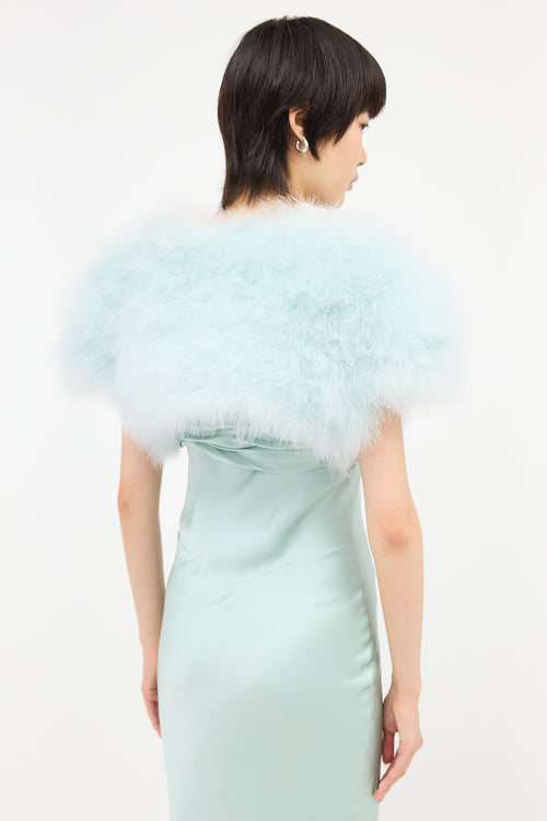 Dior Vintage Feather Bolero