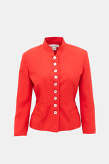 Dior Vintage Slubbed Silk Jacket