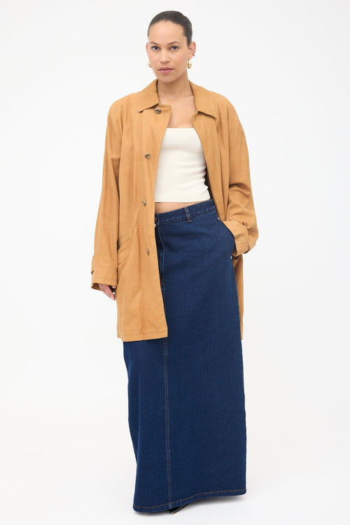 Dior Vintage Suede Coat