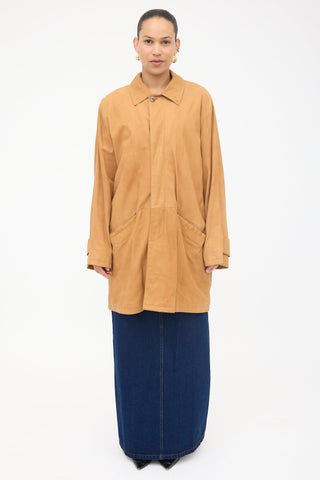 Dior Vintage Suede Coat