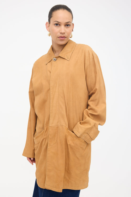 Dior Vintage Suede Coat