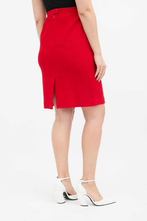 Dior Vintage Wool Skirt Suit